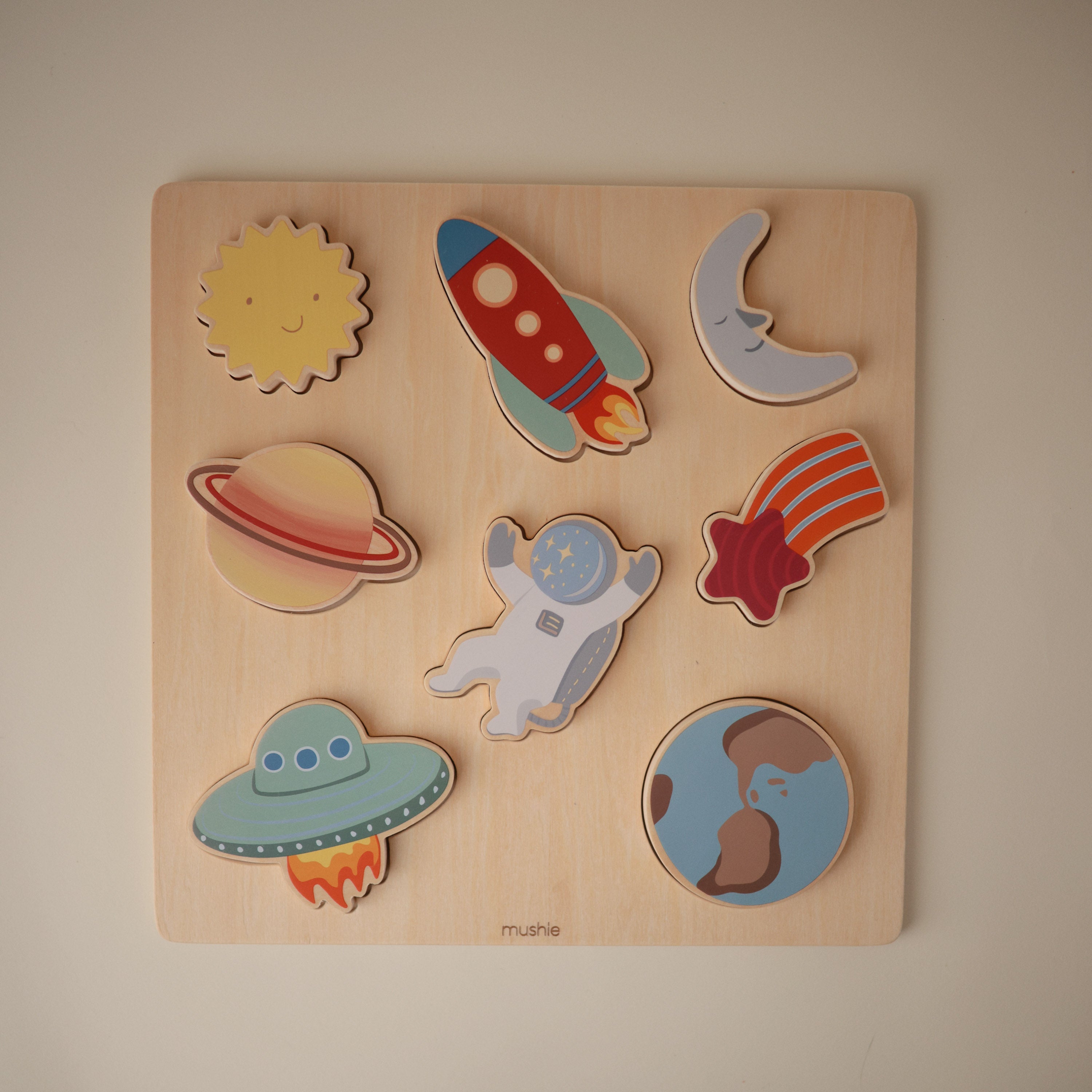 Image of Wooden Space Puzzle